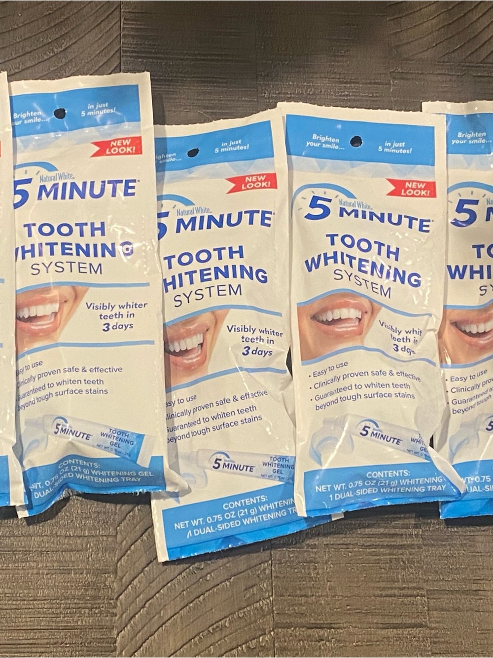 5 Minute Tooth Whitening System 5 packs
